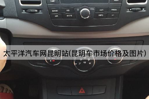 太平洋汽车网昆明站(昆明车市场价格及图片)