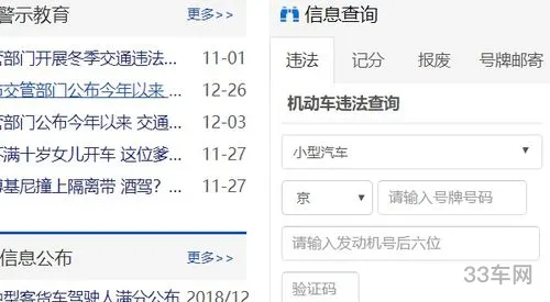 皖牌车辆违章记录查询(查违章非本人车辆)
