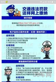 122交通网查违章交罚款(查违章免费查询)
